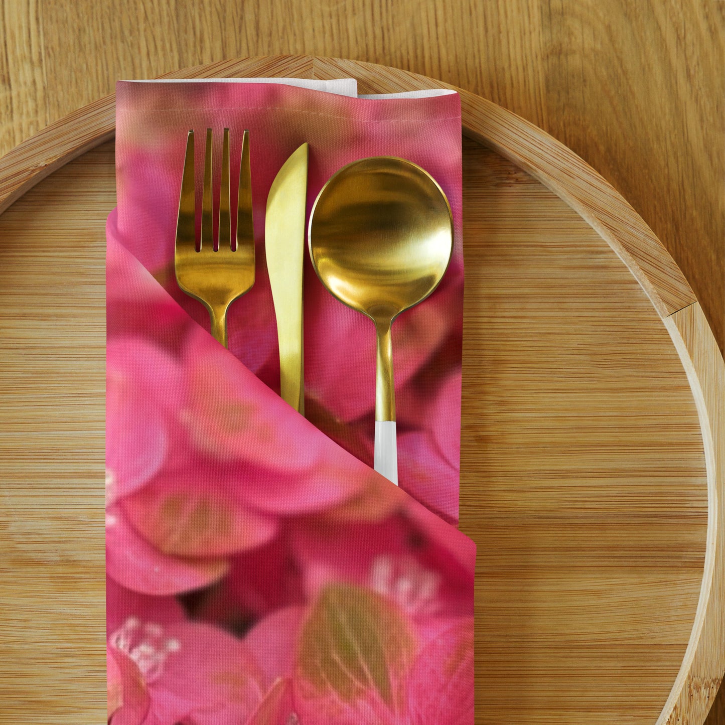 Pink Hydrangea Cloth napkin set