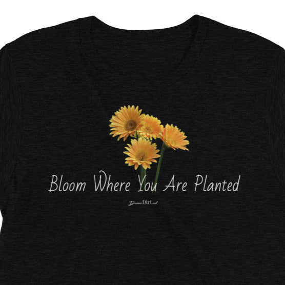 Bloom Where You Are Planted t-shirt