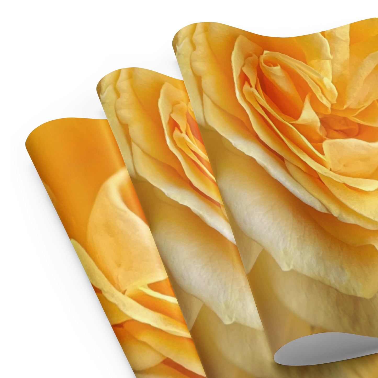 Yellow Roses Wrapping paper sheets
