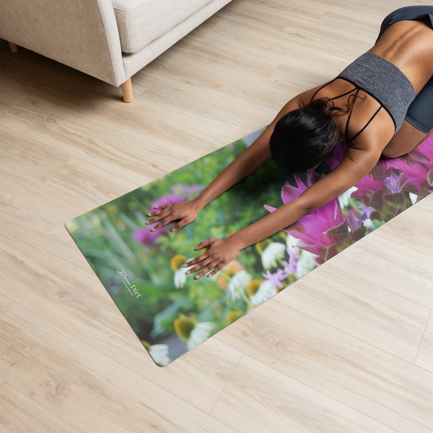 Siam Tulips Yoga mat