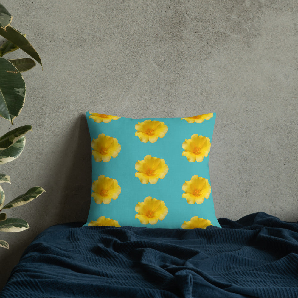 Yellow Portulaca_Pattern