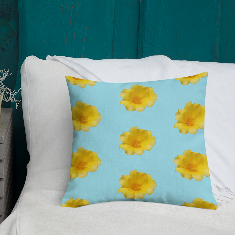 Yellow Portulaca_Pattern