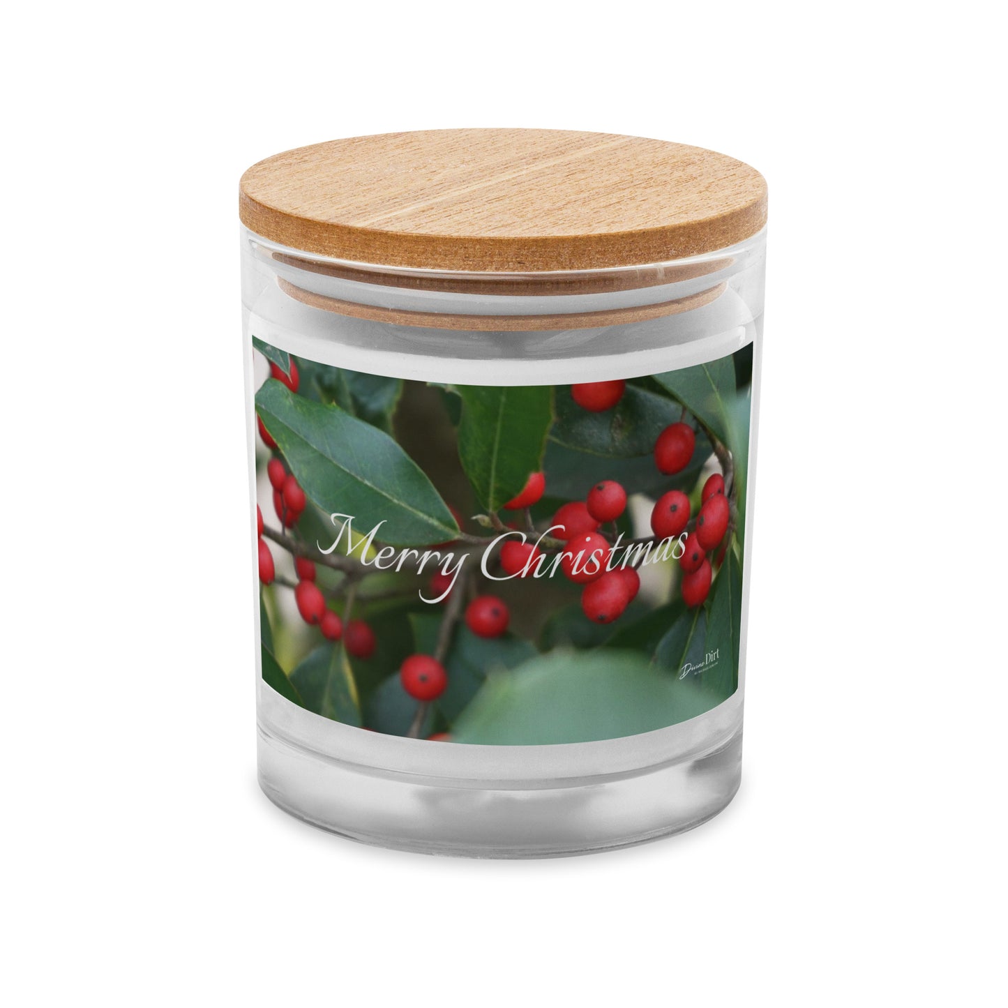 Holly Berries 'Merry Christmas'