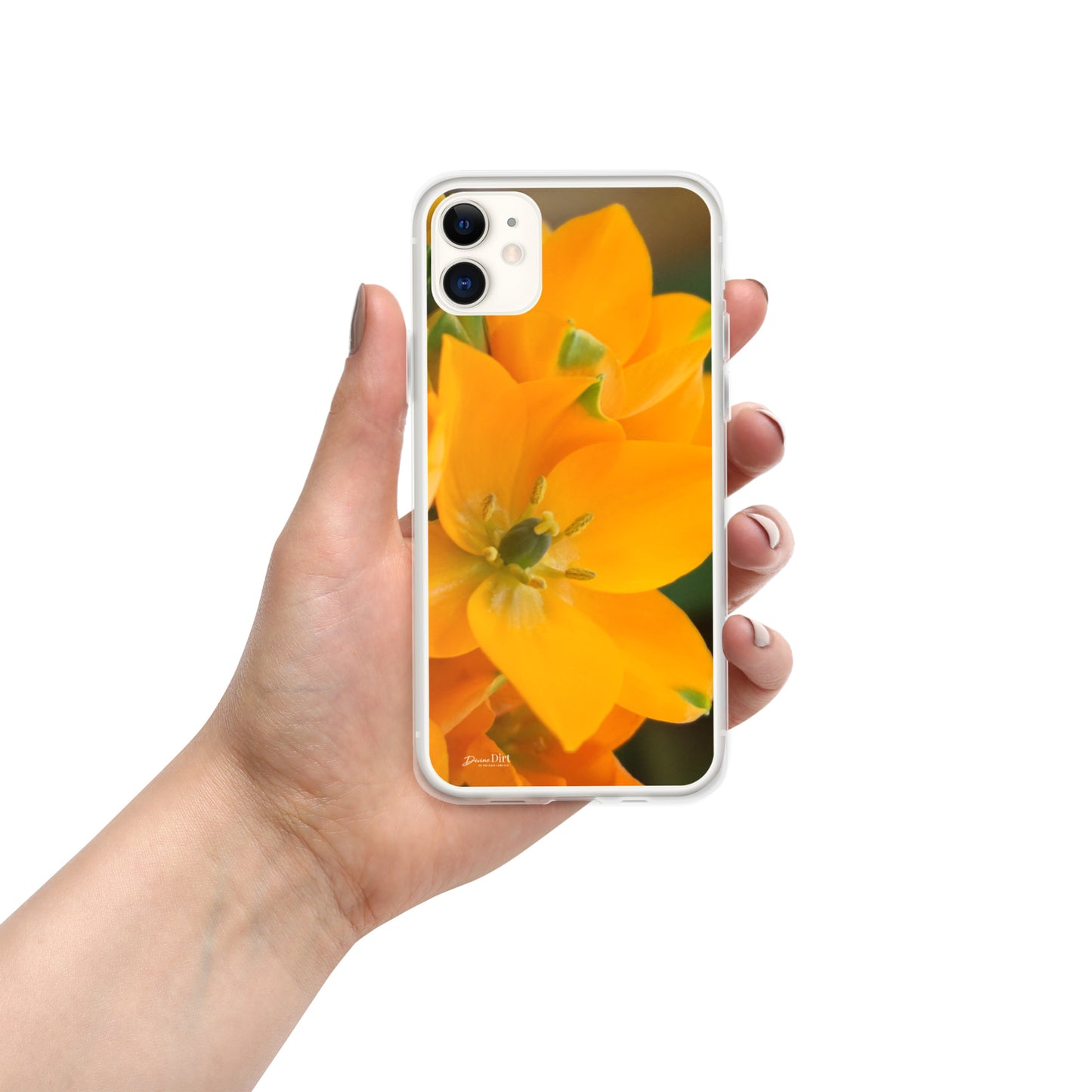 Orange Star iPhone Case