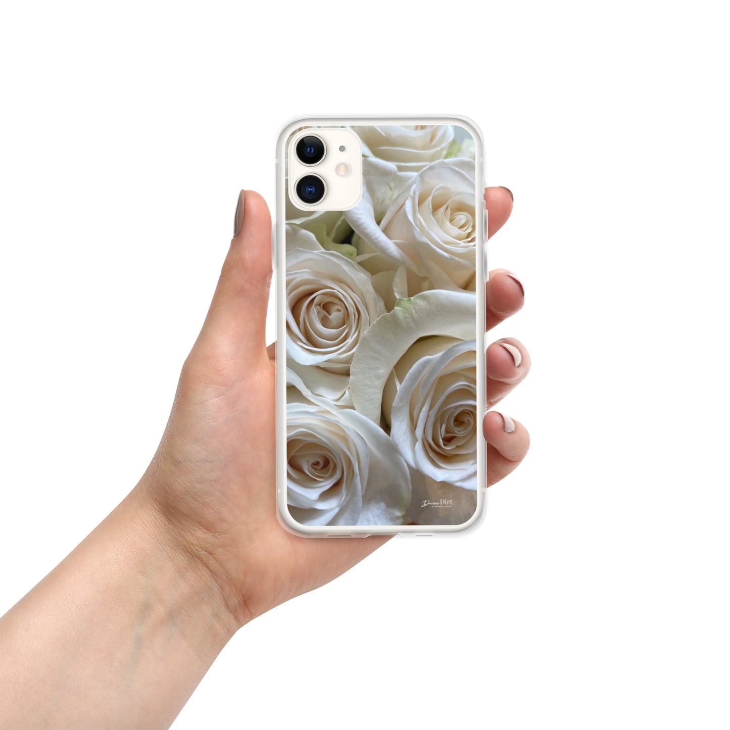 White Roses iPhone Case