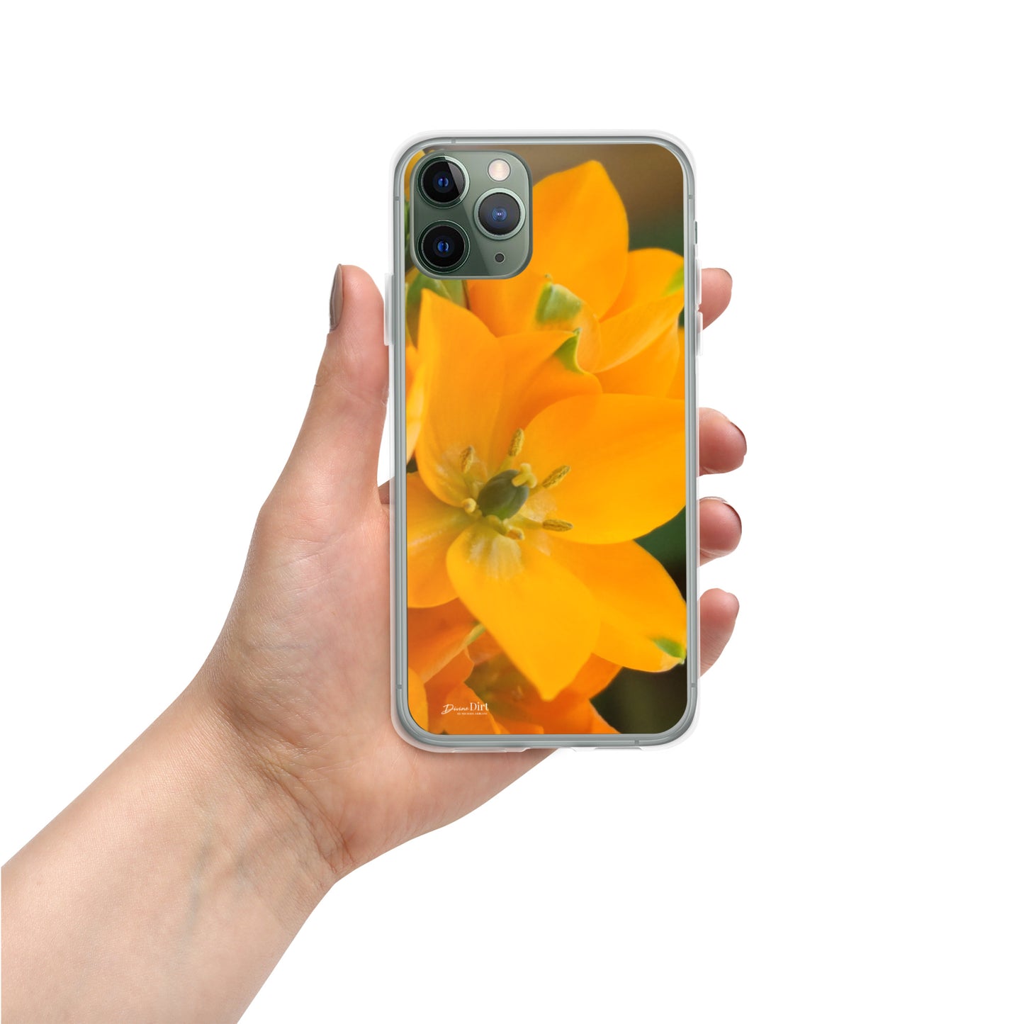 Orange Star iPhone Case