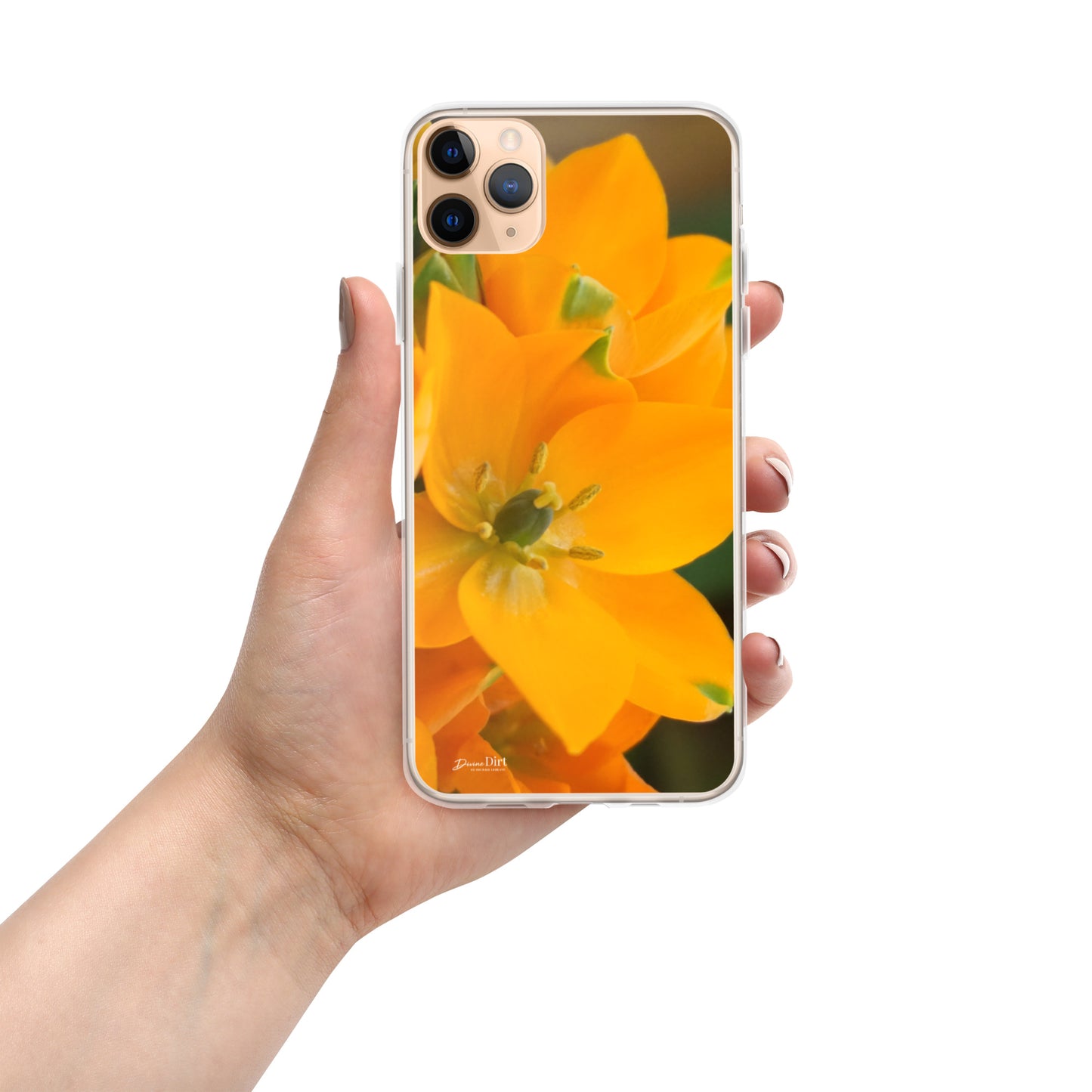 Orange Star iPhone Case