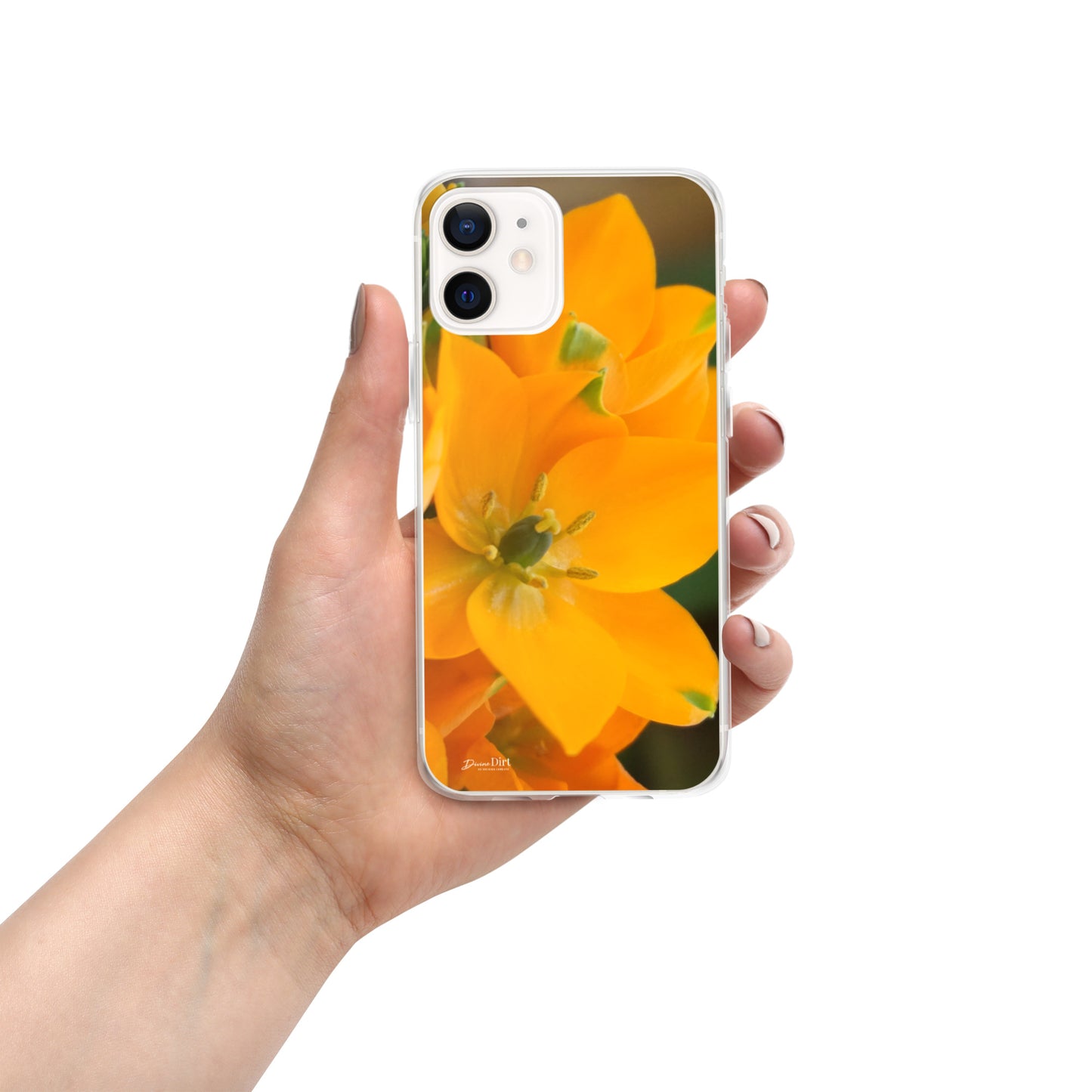 Orange Star iPhone Case