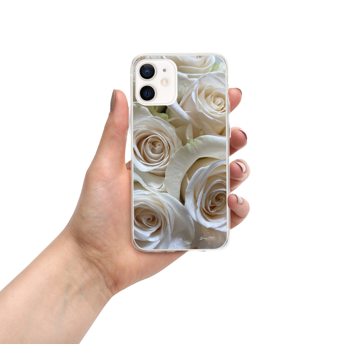 White Roses iPhone Case