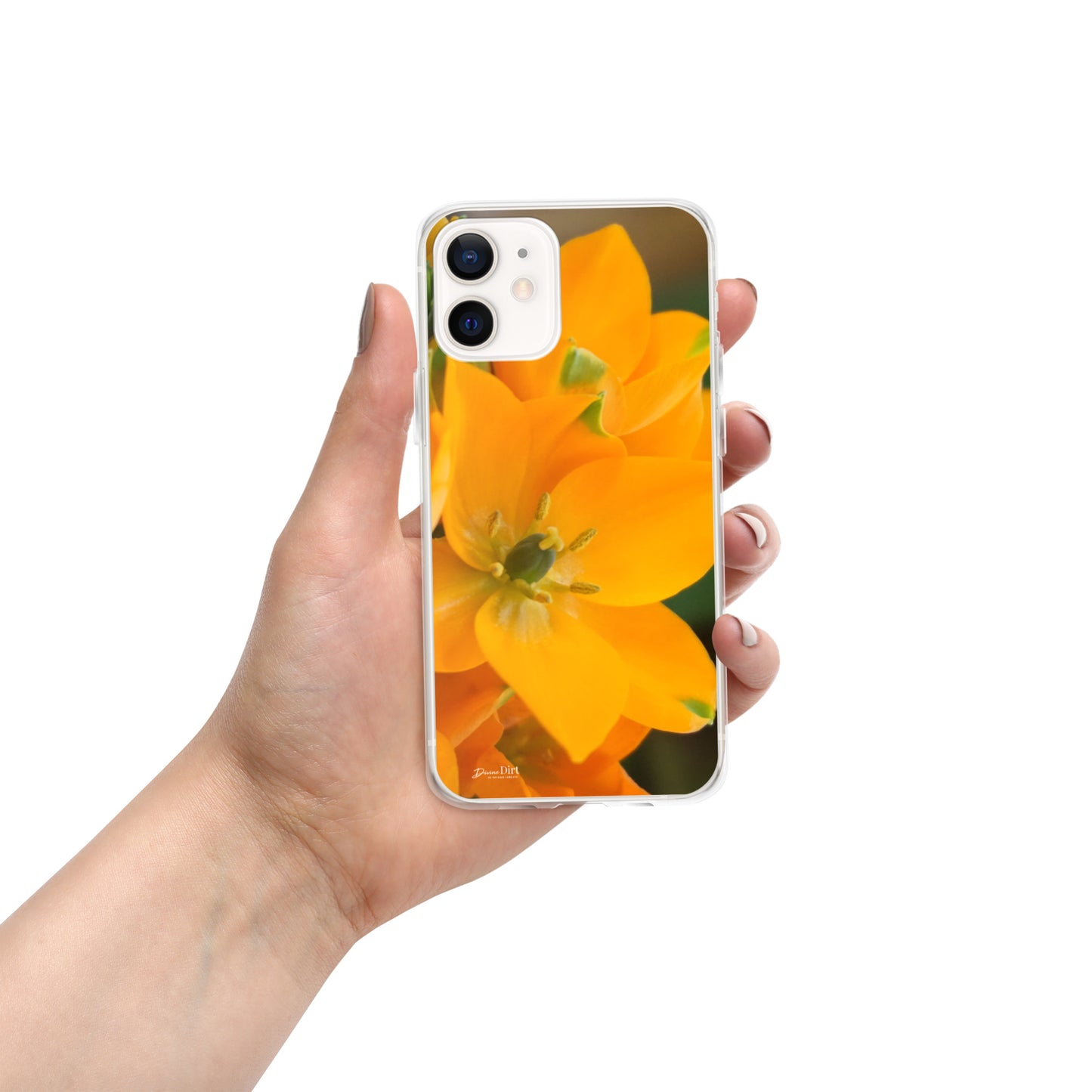 Orange Star iPhone Case