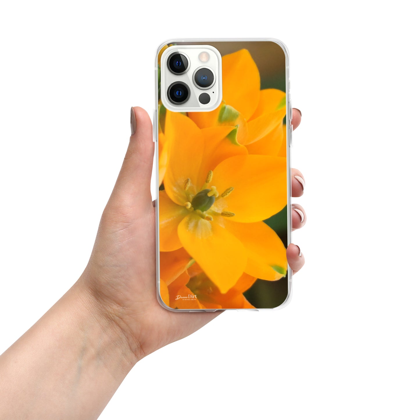 Orange Star iPhone Case