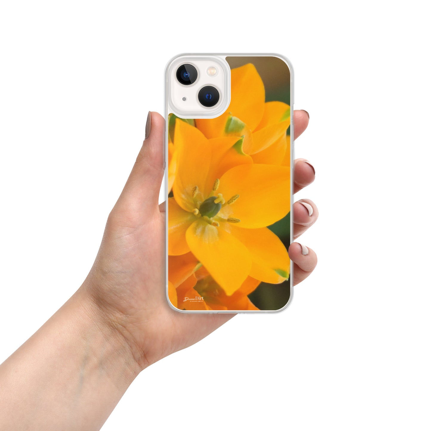 Orange Star iPhone Case