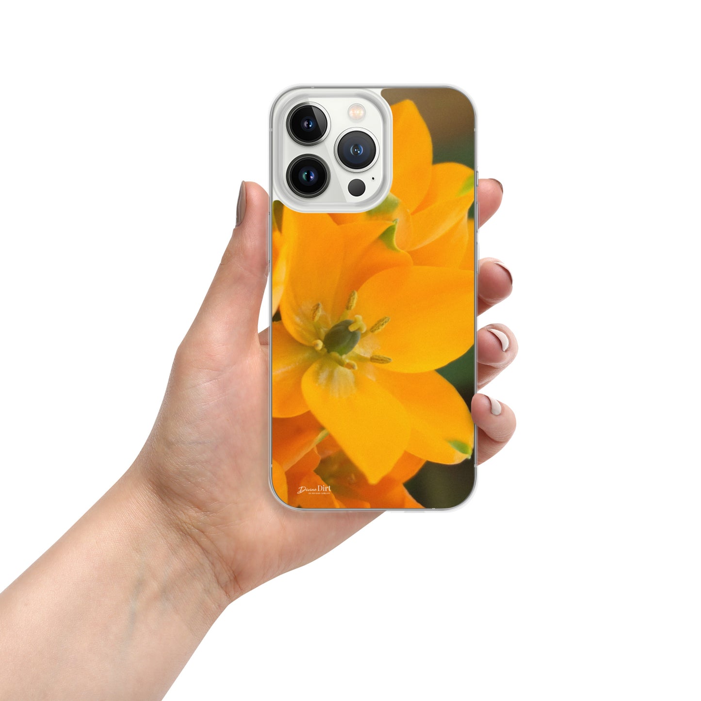 Orange Star iPhone Case