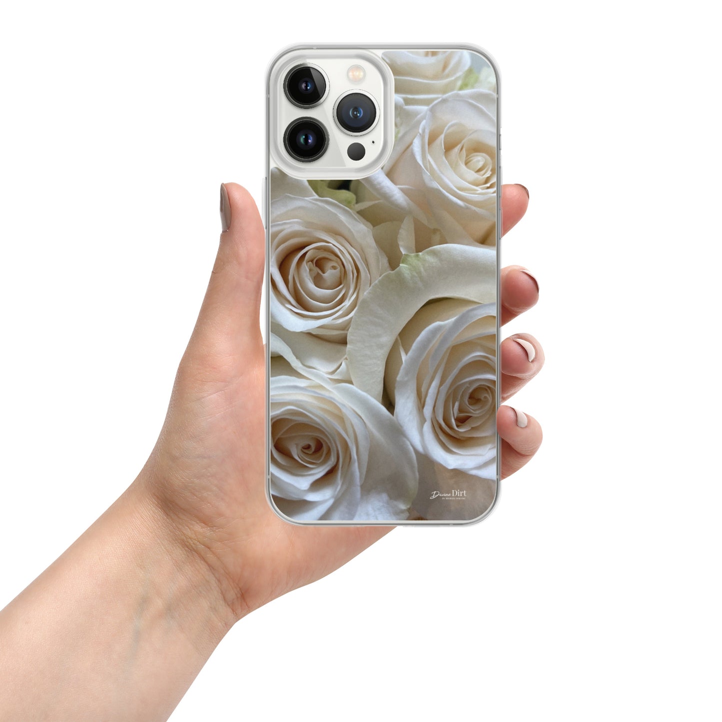 White Roses iPhone Case