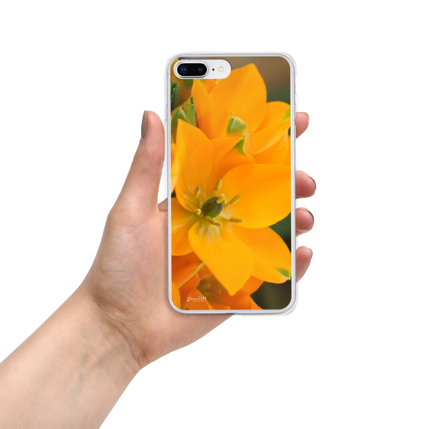 Orange Star iPhone Case