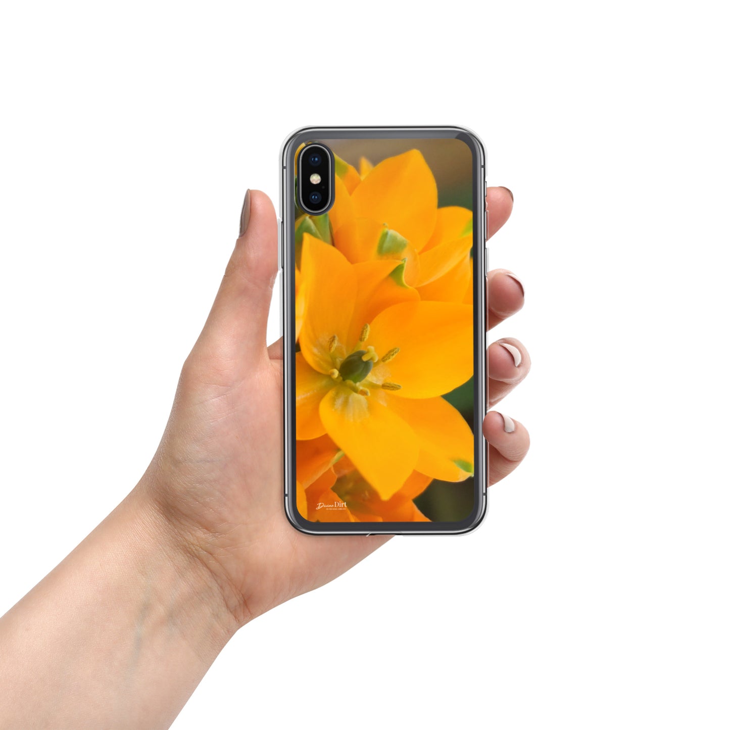 Orange Star iPhone Case