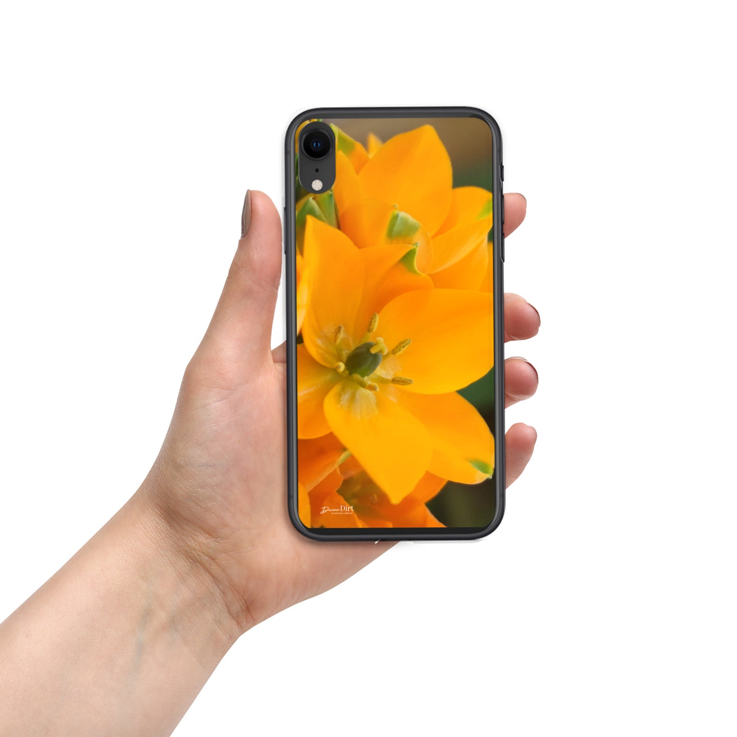 Orange Star iPhone Case