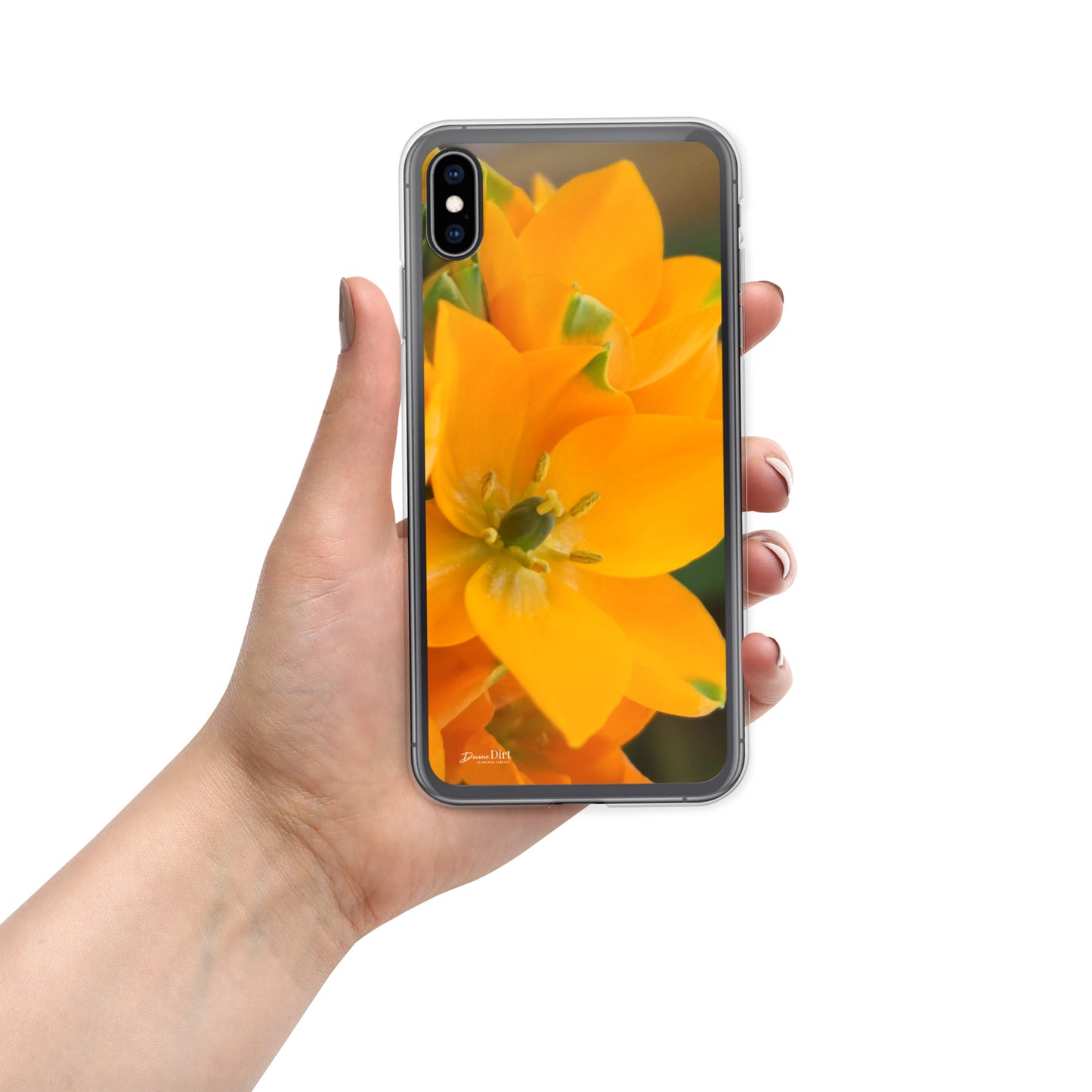 Orange Star iPhone Case