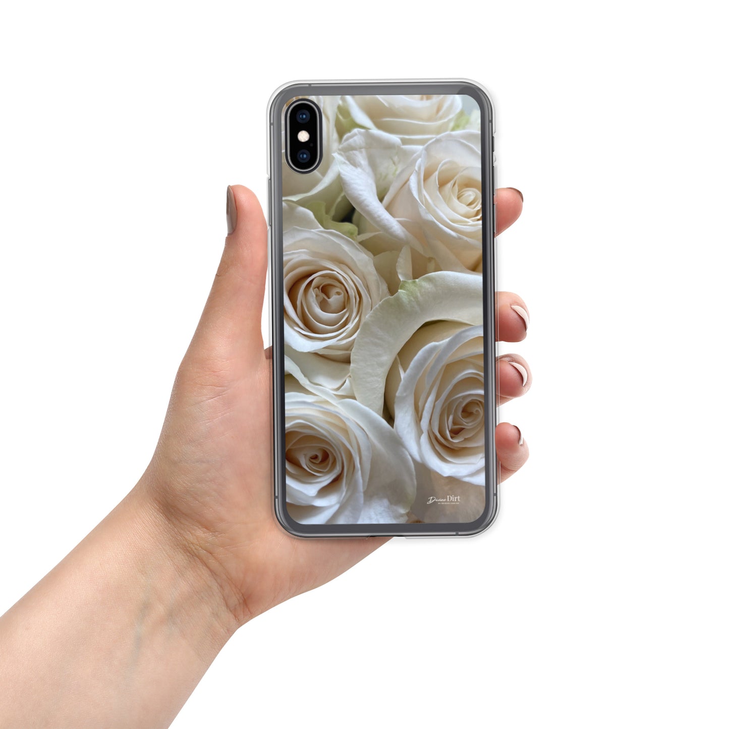 White Roses iPhone Case