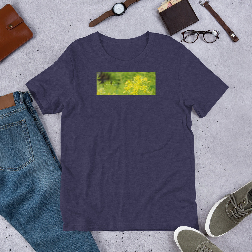 Sedum Angelina Stonecrop "Give the energy of thanks" Unisex T-Shirt
