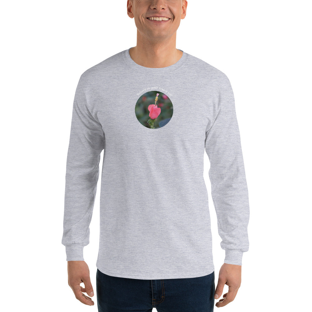 Believe in your truest self_Men’s Long Sleeve Shirt