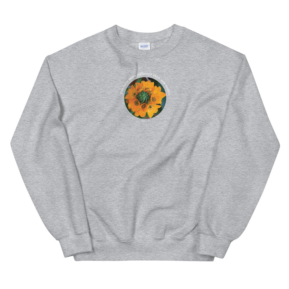 Unisex Sweatshirt_You have more influence than you realize