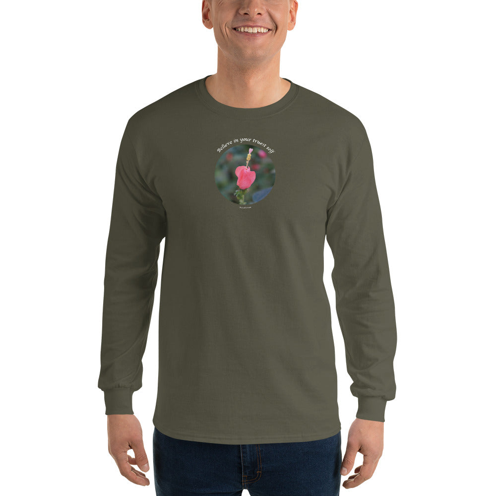 Believe in your truest self_Men’s Long Sleeve Shirt