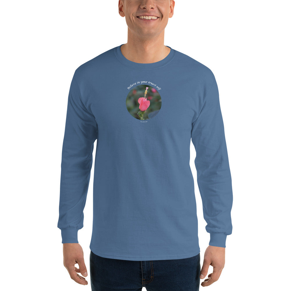 Believe in your truest self_Men’s Long Sleeve Shirt