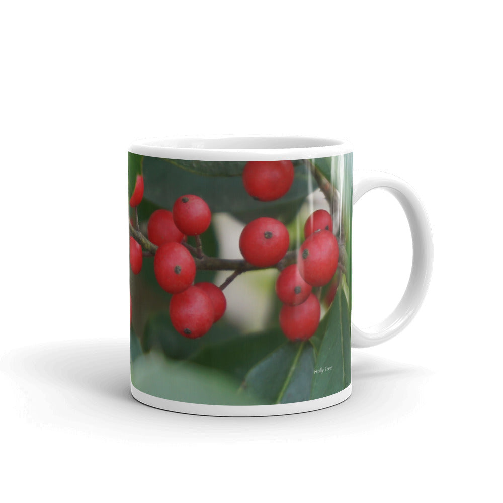 Holiday Holly Berries "Merry Christmas"