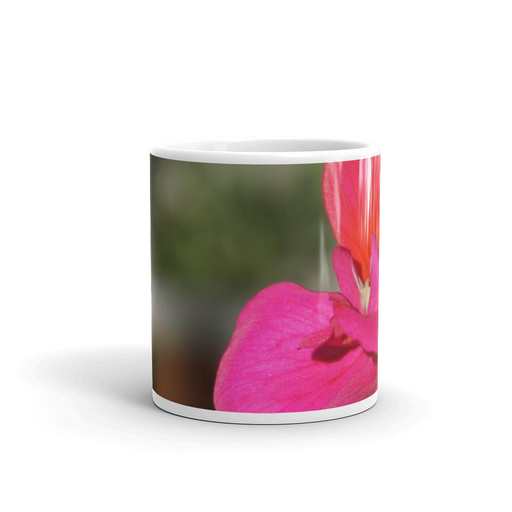 Pink Geranium without a message