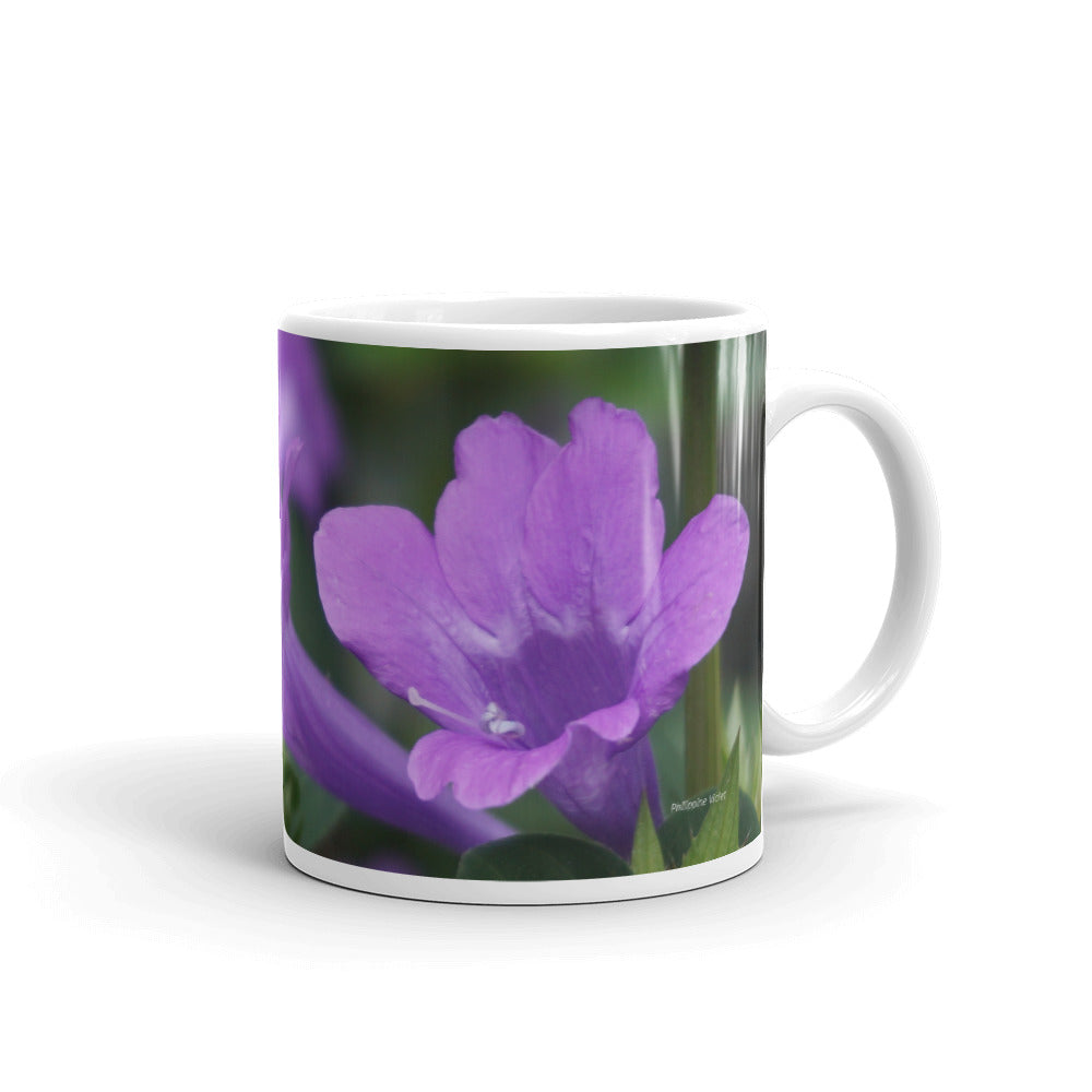 Purple Philippine Violet without a message