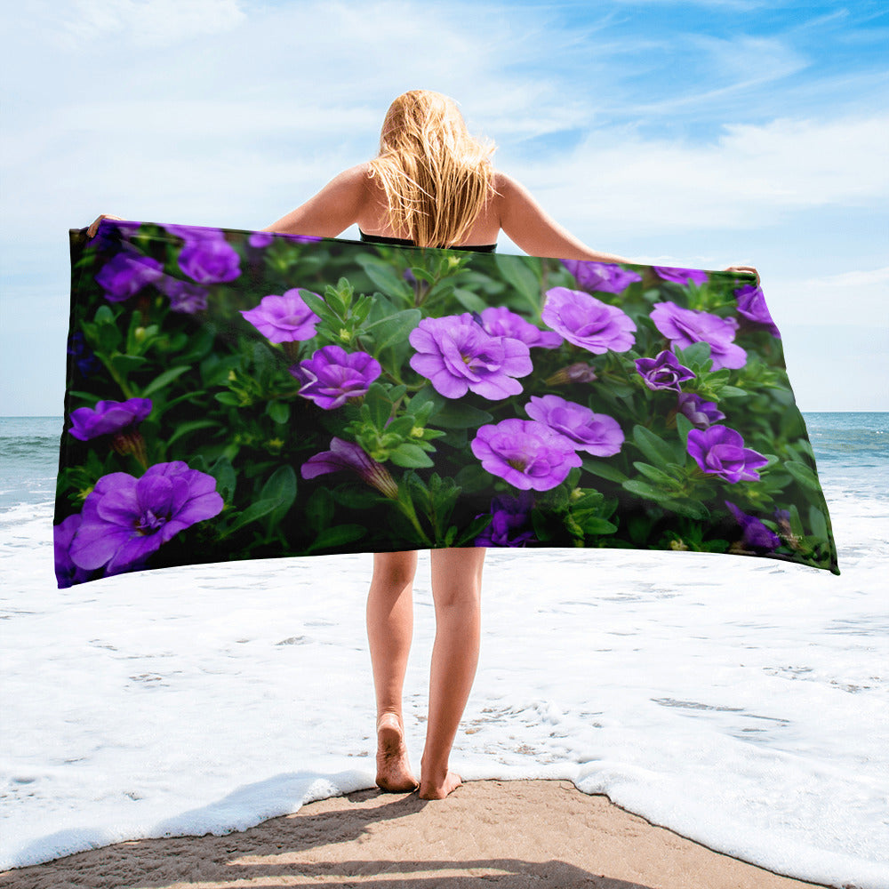 Purple Petunias 'Abundance'