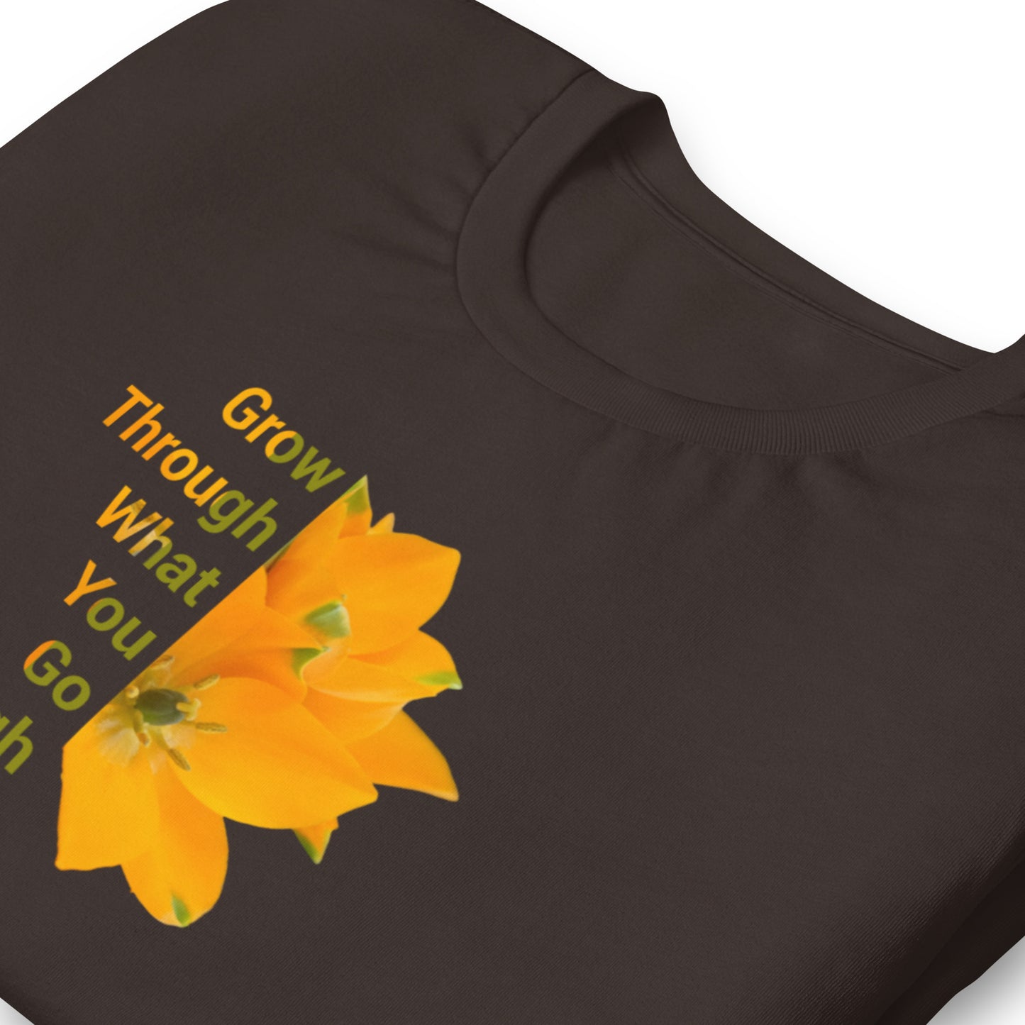 "Grow Through What You Go Through' Unisex t-shirt