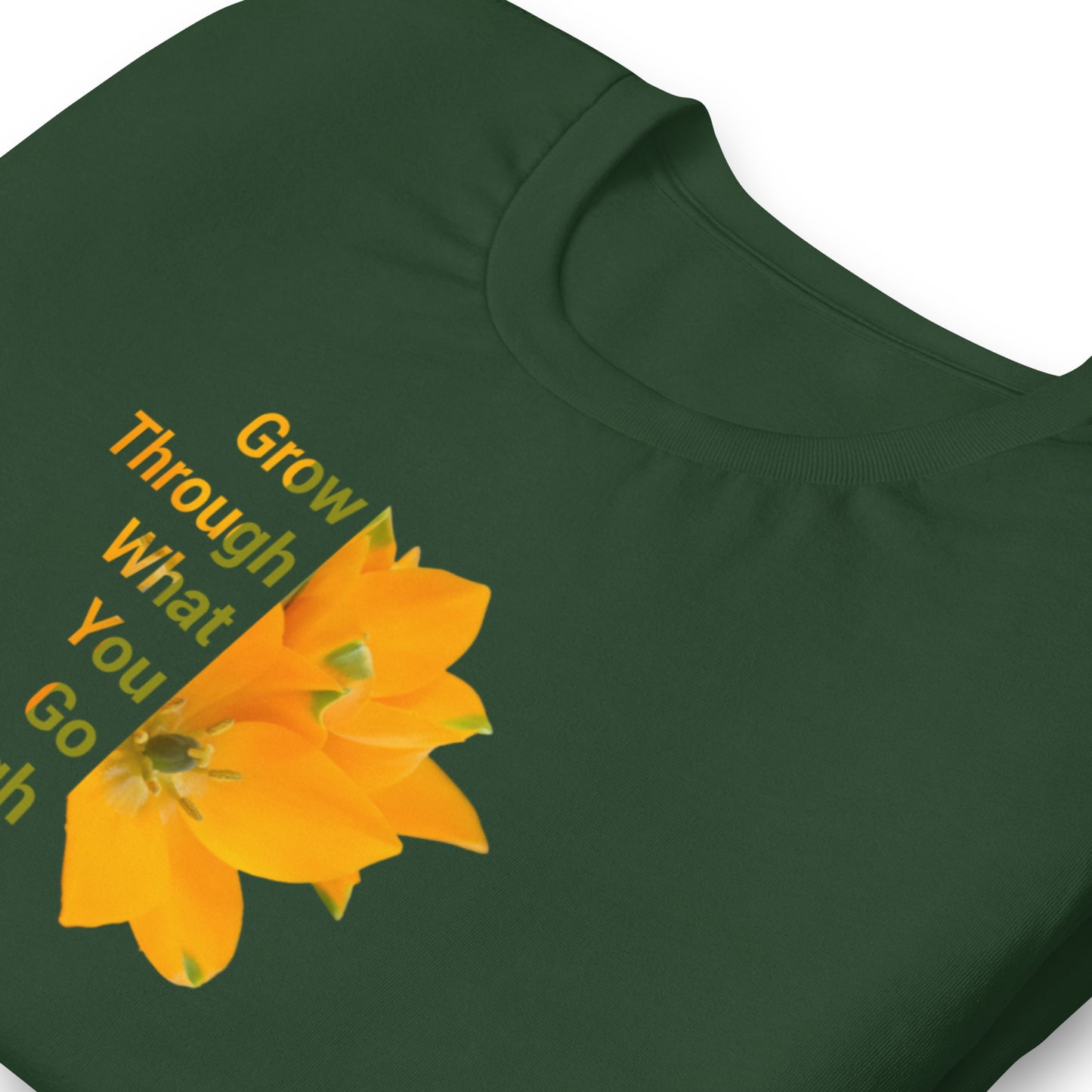 "Grow Through What You Go Through' Unisex t-shirt
