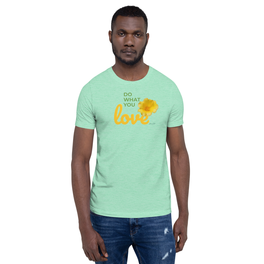 Do What You Love_Yellow Portulaca_lighter colors