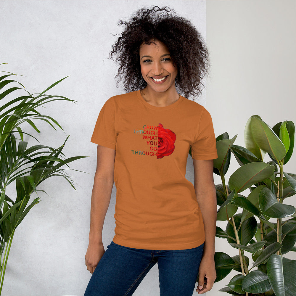 'Go through what you go through' Unisex t-shirt