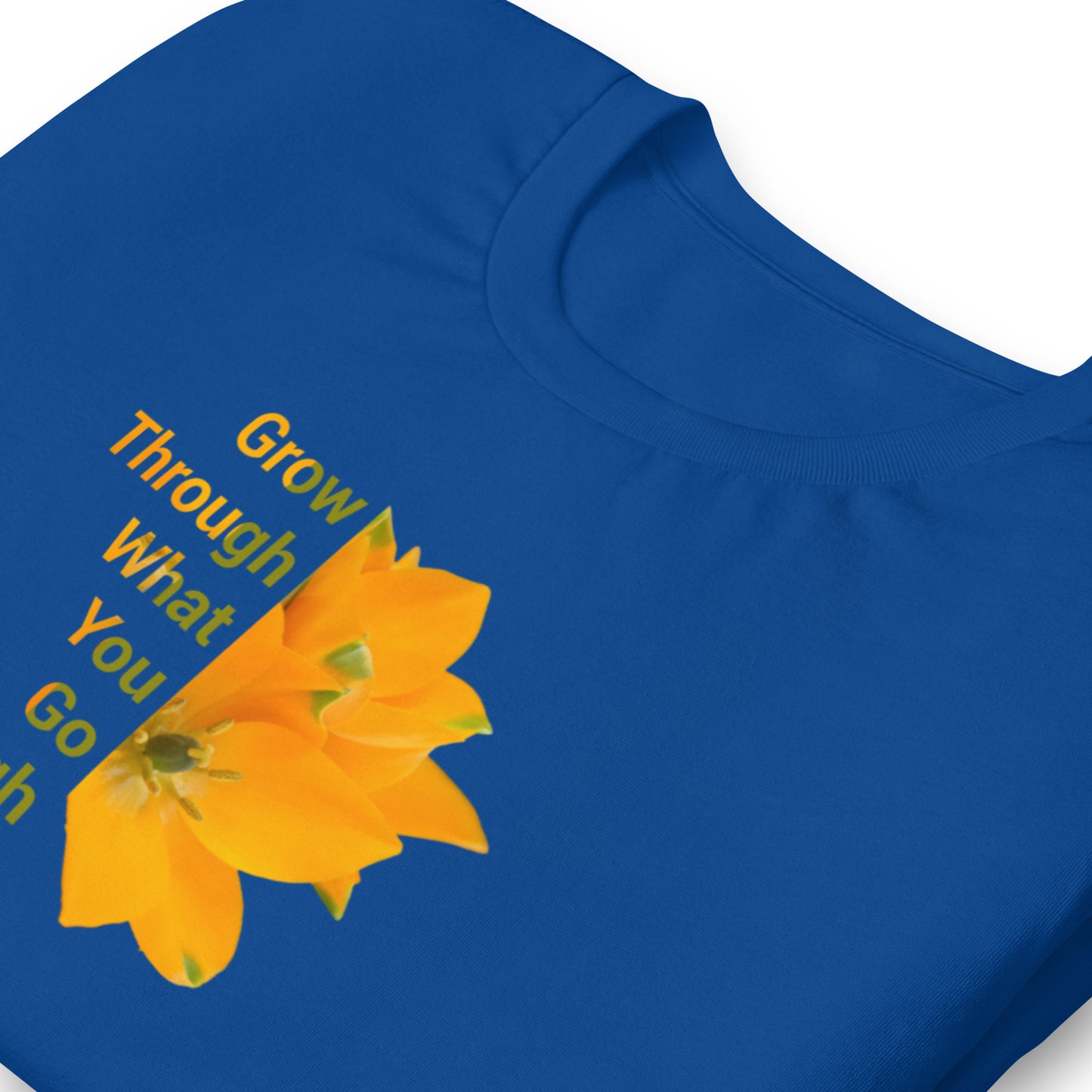"Grow Through What You Go Through' Unisex t-shirt