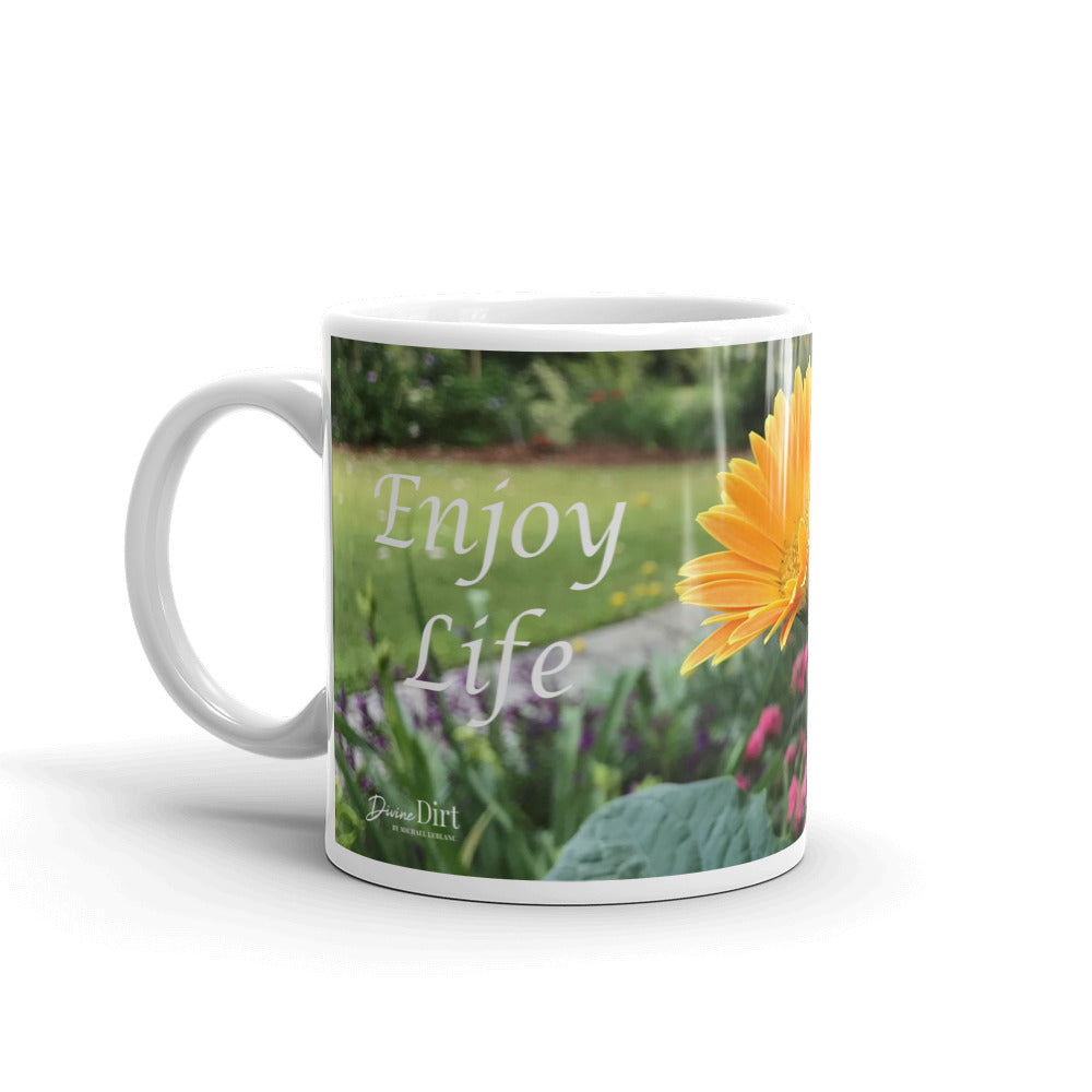 Golden Gerbera Daisies "Enjoy Life"