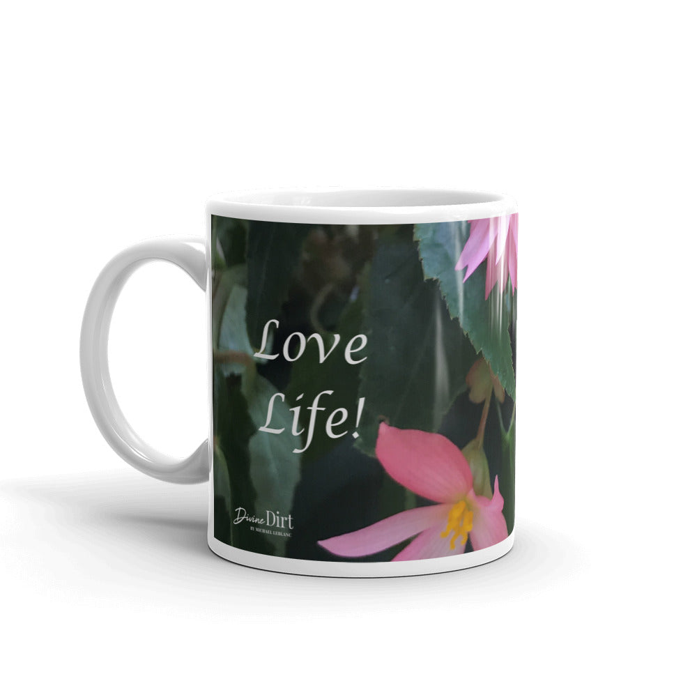 Pink Begonias “Love Life!”