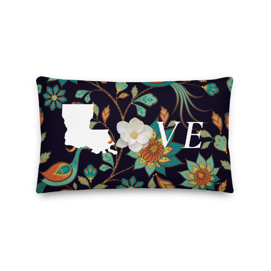 Love Louisiana Premium Pillow
