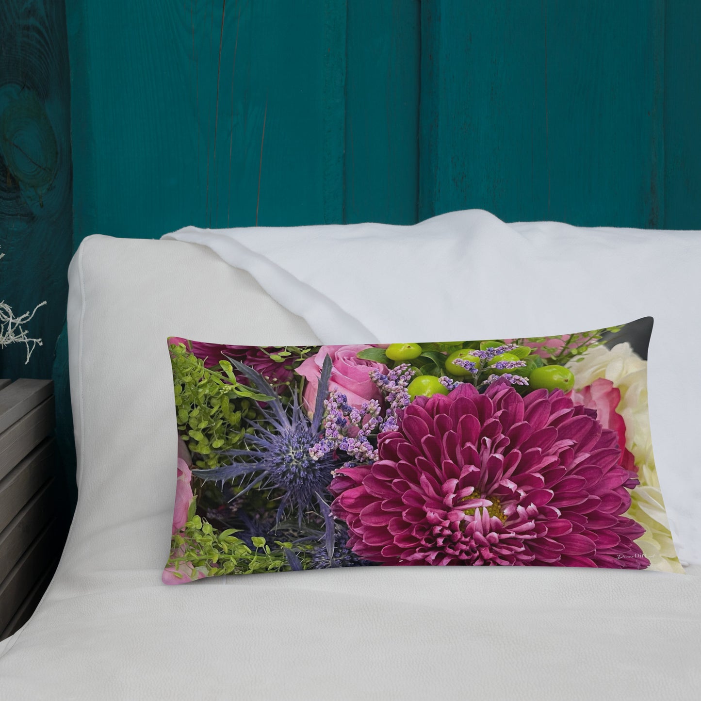 Floral Bouquet Premium Pillow