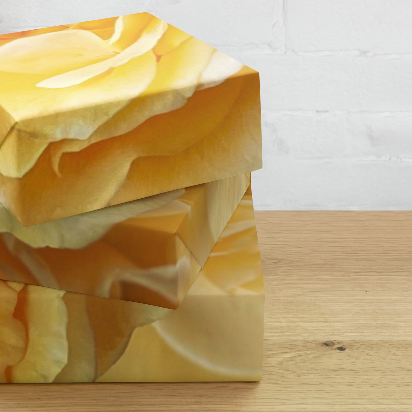 Yellow Roses Wrapping paper sheets