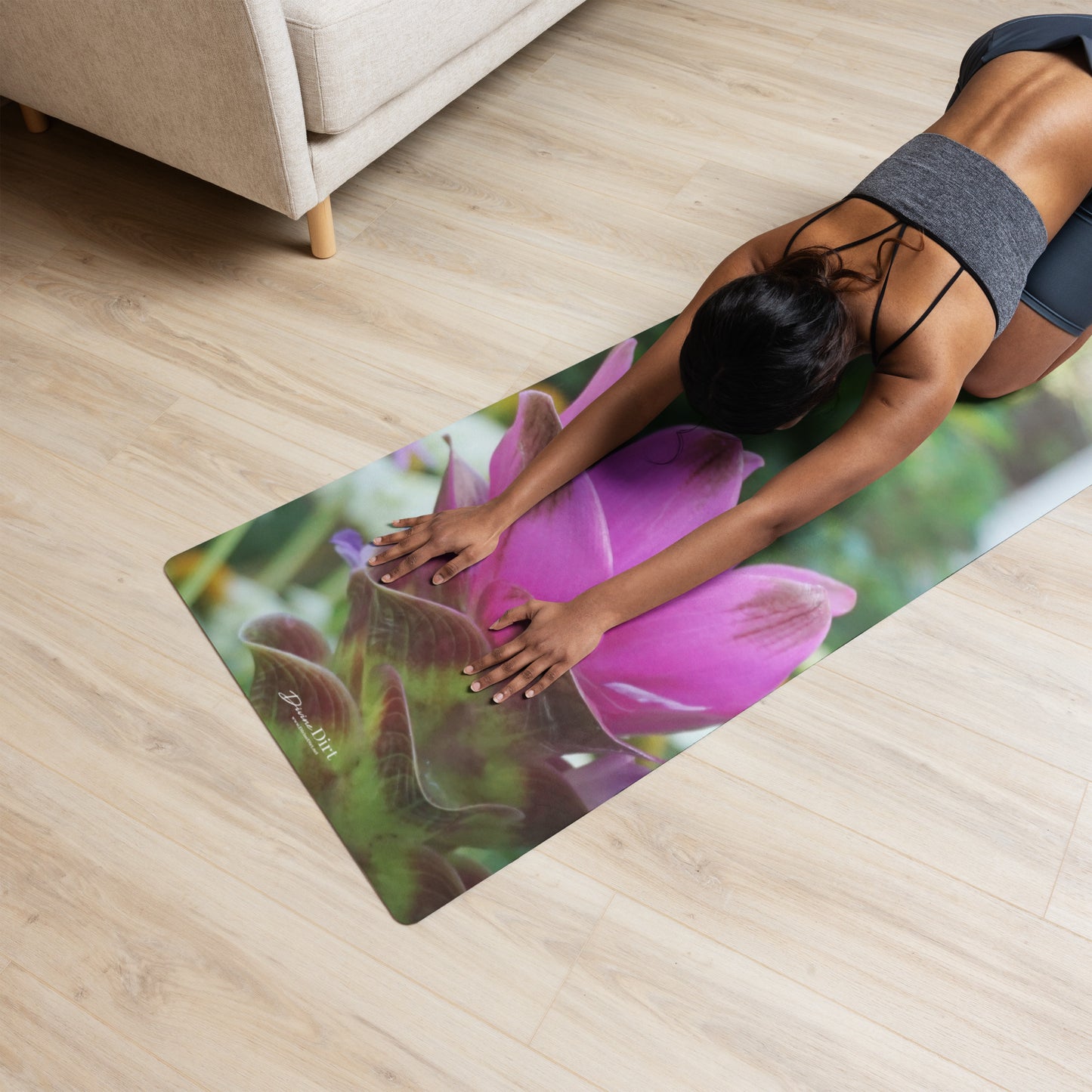 Siam Tulips Yoga mat