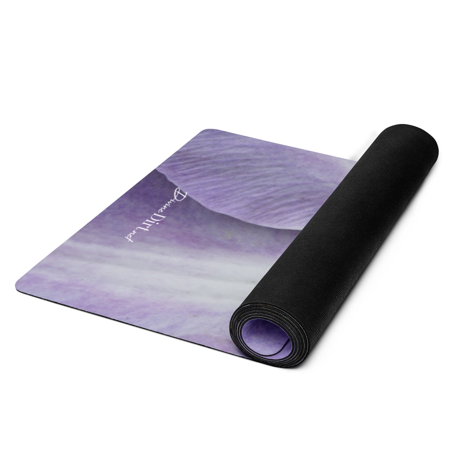 Purple Clematis Yoga mat