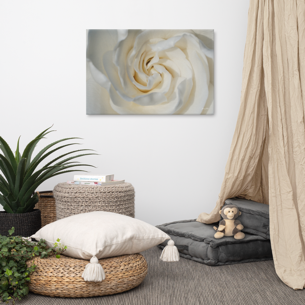 White Gardenia Canvas 24x36