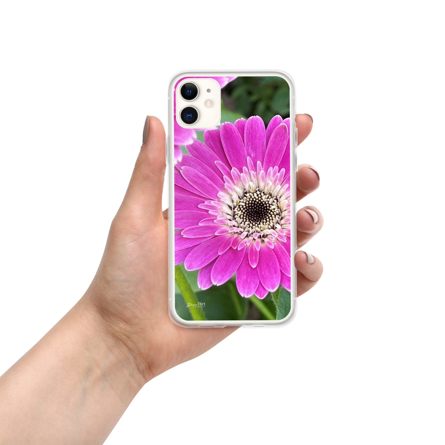 Hot Pink Gerbera Daisy iPhone Case