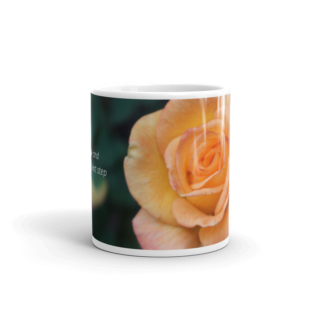 Orange Delight Rose.  "Breathe and take your next step"