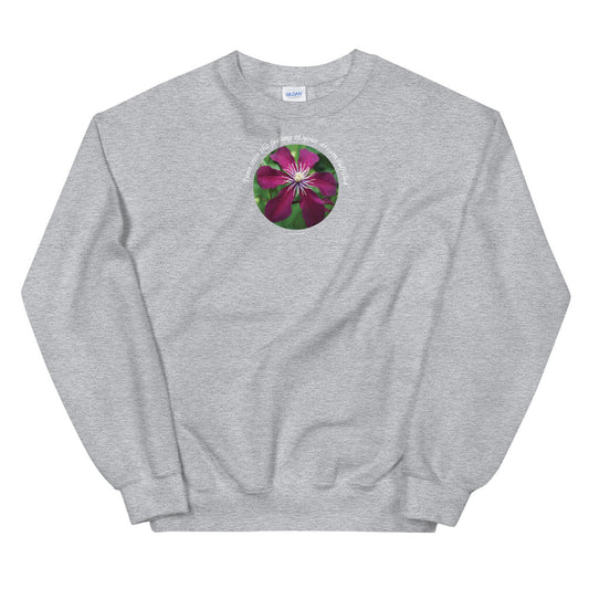 Unisex Sweatshirt_Tune into the feeling of your dream fulfilled