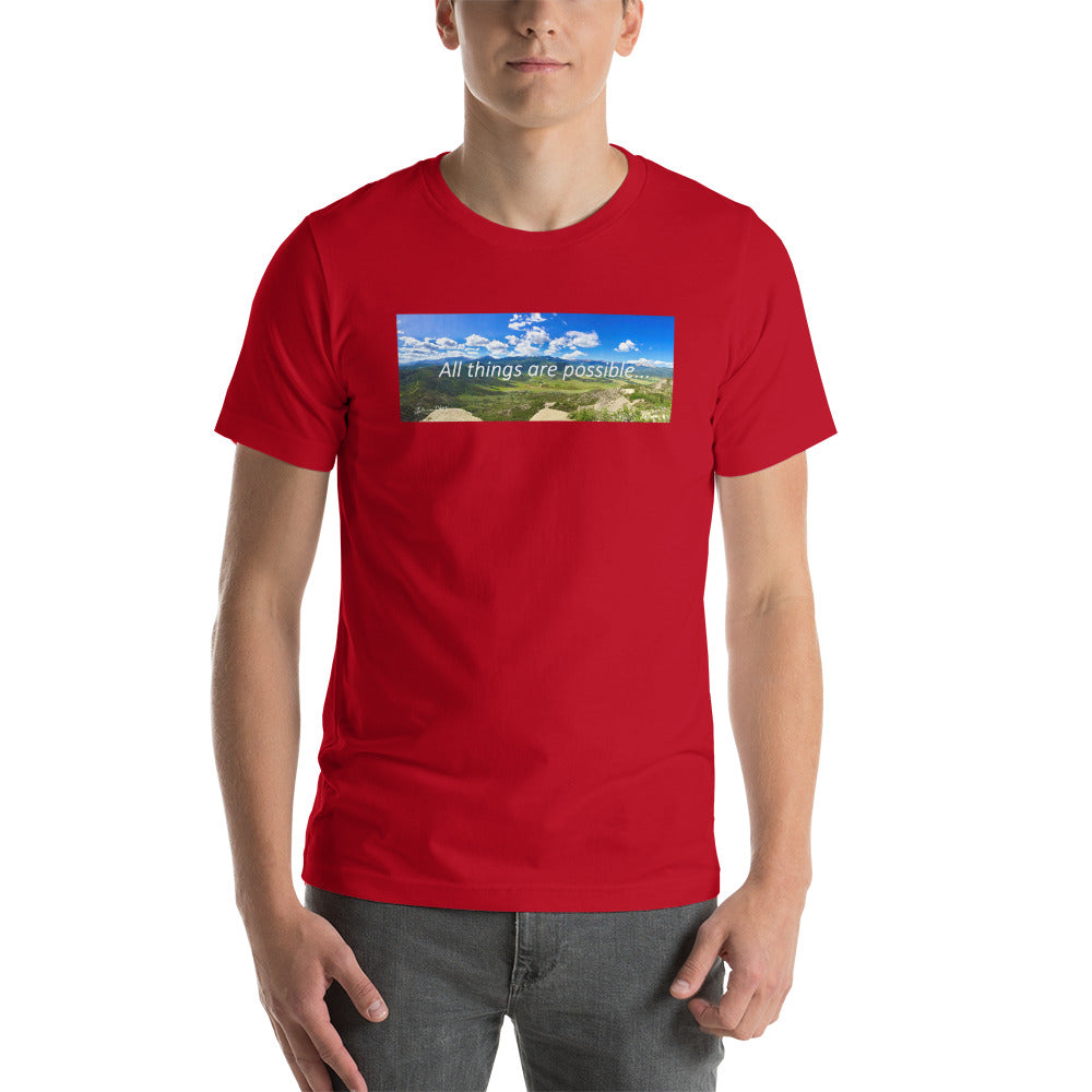 All things are possible short sleeve T-Shirt